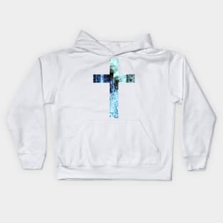 City Easter Cross Design Kids Hoodie